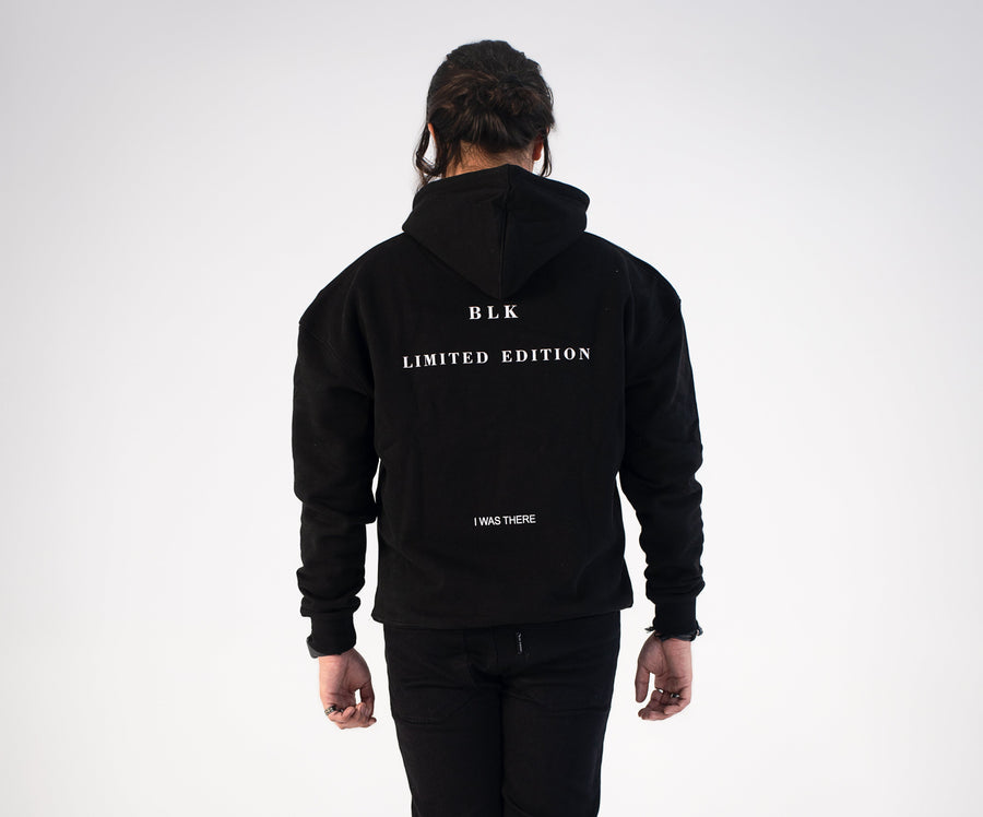 I Was There Hoodie - Black | BLK Vogue