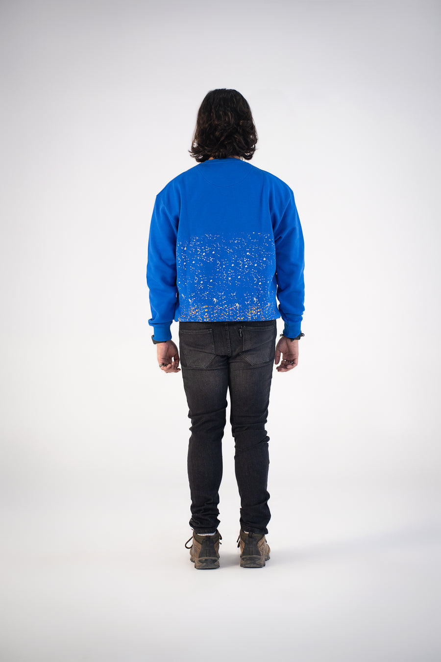 Paint Print Sweatshirt | BLK Vogue