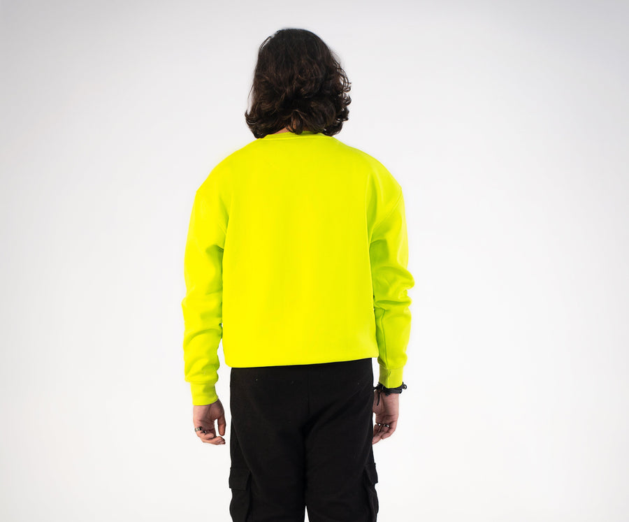 Neon Green Sweatshirt | BLK Vogue
