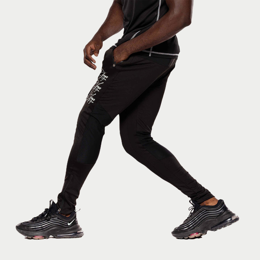 Breathable Logo Men Legging Trouser | BLK Vogue