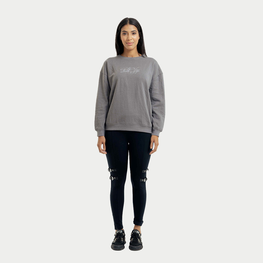 Midnight Grey Cities Sweatshirt | BLK Vogue