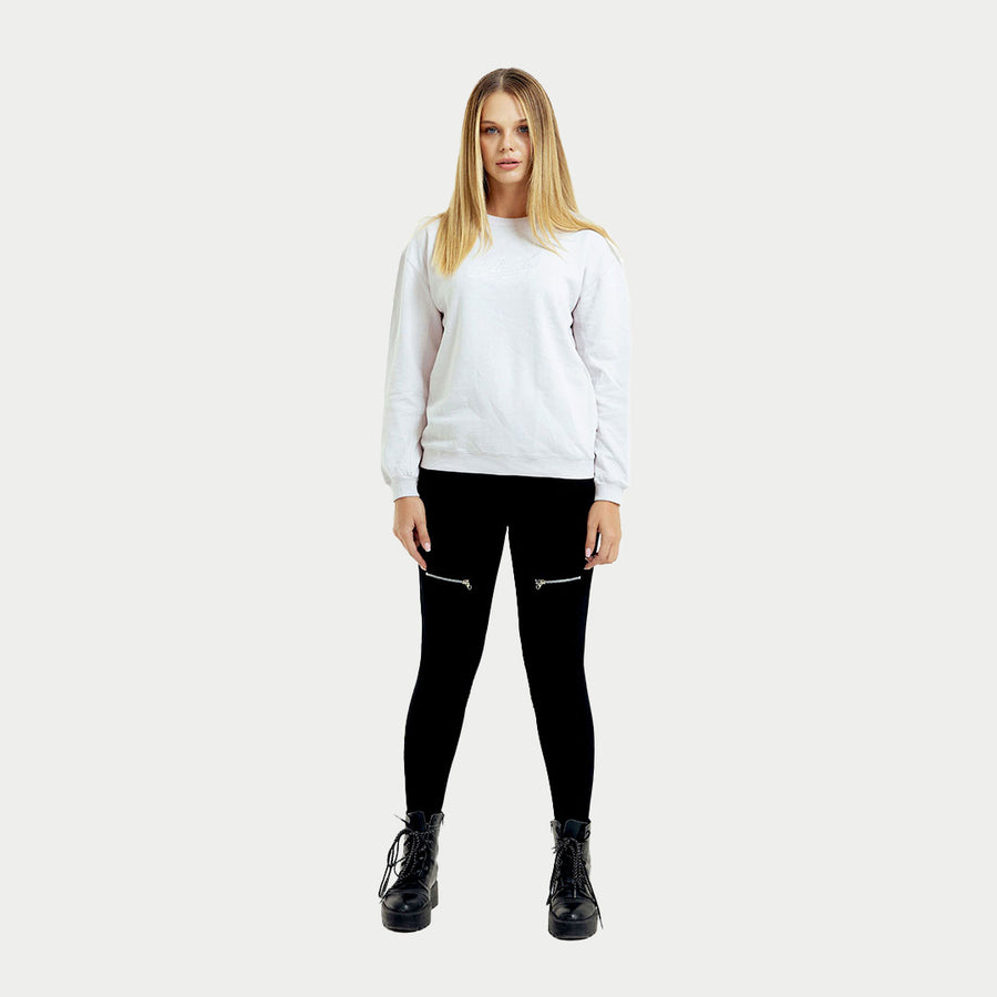 Seam Detailed Sweatshirt | BLK Vogue